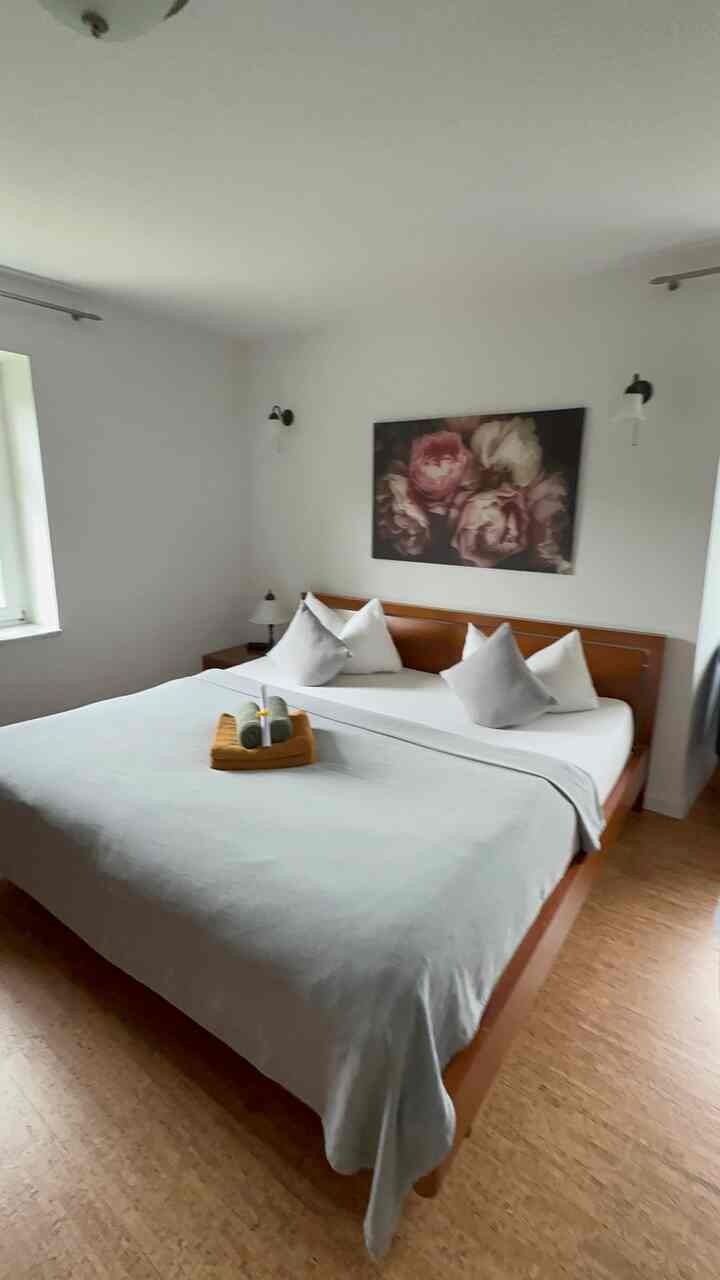 Helles Doppelzimmer im Forsthaus